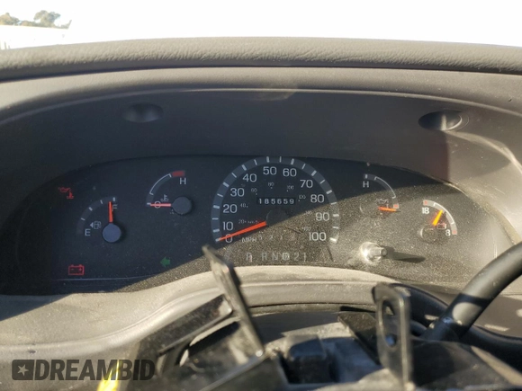 2003 Ford Econoline Cargo with VIN 1FTSE34L03HB15185, listed as a Copart auction lot 84287864 with 185,659 mi miles and Clean Title. Bid and sale history available at carsss.com. Image 9.