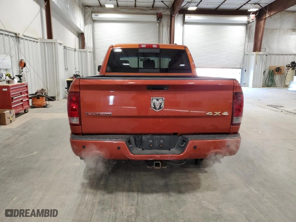 2010 Dodge Ram 1500 Sport with VIN 1D7RV1CTXAS167921, listed as a Copart auction lot 41787555 with 179,454 mi miles and Non Repairable. Bid and sale history available at carsss.com. Image 6.