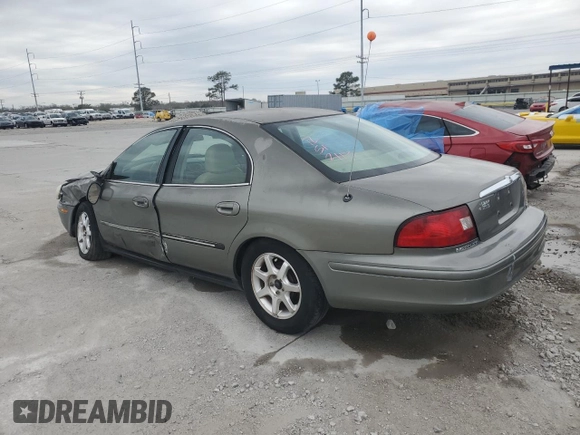 2001 Mercury Sable LS Premium with VIN 1MEFM55S81A608056, listed as a Copart auction lot 45936415 with 123,549 mi miles and Salvage Title. Bid and sale history available at DreamBid. Image 2.
