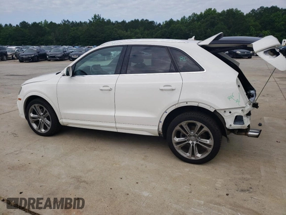 2016 Audi Q3 Premium Plus with VIN WA1EFCFS7GR015867, listed as a Copart auction lot 52508843 with 91,827 mi miles. Bid and sale history available at carsss.com. Image 2.