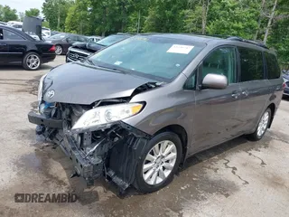 2015 Toyota Sienna Limited with VIN 5TDDK3DC6FS111675, listed as a IAAI auction lot 42240747 with 124,967 mi miles and . Bid and sale history available at DreamBid. Image 17.