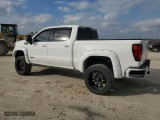 2022 GMC Sierra 1500 Limited AT4 with VIN 1GTP9EEL4NZ163676, listed as a Copart auction lot 44471625 with 55,695 mi miles and Salvage Title. Bid and sale history available at carsss.com. Image 2.
