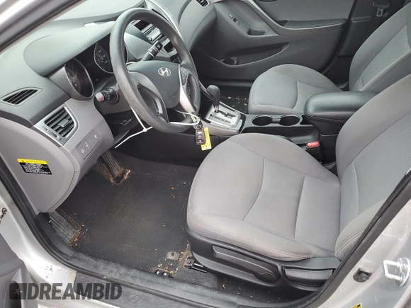 2013 Hyundai Elantra GLS с VIN 5NPDH4AE7DH352657, выставлен на аукционе Copart как лот 57814215 с пробегом 115 566 миль миль и Списание • Salvage title. История ставок и продаж доступна на DreamBid. Изображение 7.