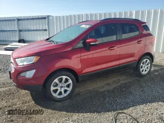 2019 Ford EcoSport SE with VIN MAJ3S2GEXKC261857, listed as a Copart auction lot 60046715 with 61,916 mi miles and Clean title. Bid and sale history available at DreamBid. Image 1.