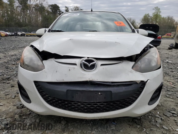 2014 Mazda 2 Sport with VIN JM1DE1KY3E0181629, listed as a Copart auction lot 51043475 with 107,849 mi miles and Salvage Title. Bid and sale history available at carsss.com. Image 5.
