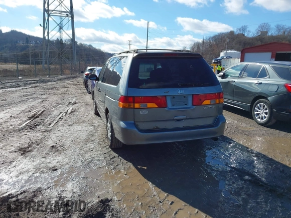 2002 Honda Odyssey LX z VIN 5FNRL18542B033222, wystawiony jako IAAI lot #41476141 z przebiegiem Nie podano mil oraz . Historia ofert i sprzedaży dostępna na DreamBid. Obrazek 3.