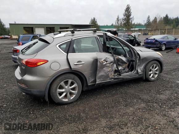 2008 Infiniti EX Journey with VIN JNKAJ09F18M352225, listed as a Copart auction lot 86247494 with 175,815 mi miles and Salvage Title. Bid and sale history available at DreamBid. Image 3.