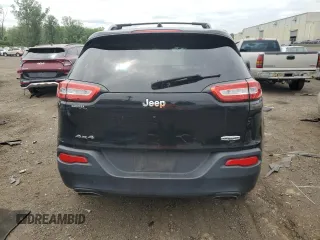 2017 Jeep Cherokee Latitude with VIN 1C4PJMCS0HW529604, listed as a Copart auction lot 60801095 with 95,900 mi miles and Salvage title. Bid and sale history available at DreamBid. Image 6.