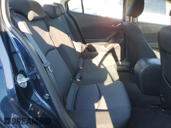 2015 Mazda 3 i SV with VIN JM1BM1T7XF1234306, listed as a Copart auction lot 87457174 with 159,630 mi miles and Salvage Title. Bid and sale history available at carsss.com. Image 10.