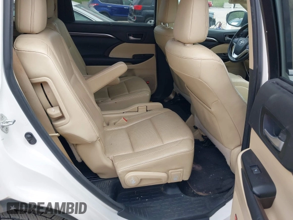 2015 Toyota Highlander Limited with VIN 5TDDKRFH9FS204671, listed as a IAAI auction lot 42503768 with 275,365 mi miles and . Bid and sale history available at DreamBid. Image 8.