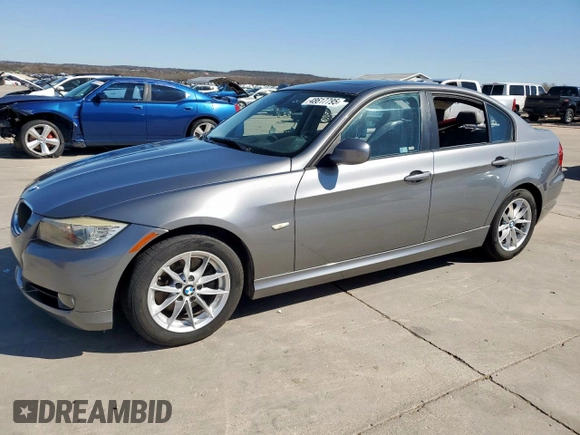 2010 BMW 3 Series 328i with VIN WBAPH7G54ANM53122, listed as a Copart auction lot 48617795 with 80,236 mi miles and Salvage Title. Bid and sale history available at carsss.com. Image 1.