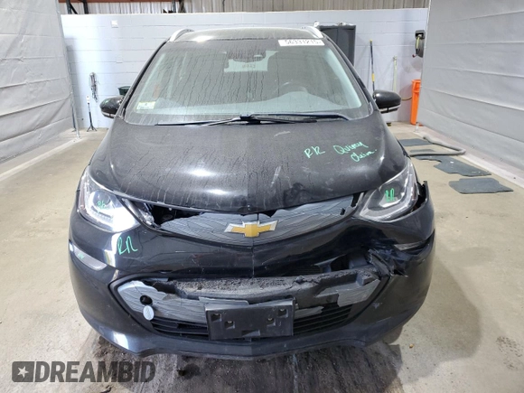 2017 Chevrolet Bolt EV Premier with VIN 1G1FX6S02H4172453, listed as a Copart auction lot 56331215 with 87,163 mi miles and Salvage title. Bid and sale history available at DreamBid. Image 5.
