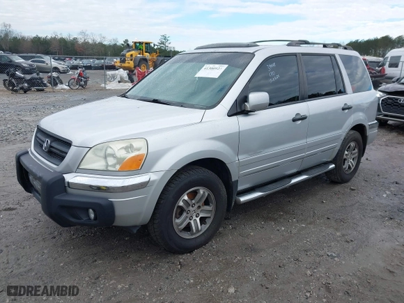 2005 Honda Pilot EX-L with VIN 5FNYF18535B035342, listed as a IAAI auction lot 41300923 with 1 mi miles. Bid and sale history available at carsss.com. Image 18.