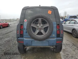 2020 Land Rover Defender HSE with VIN SALE9EEU9L2014386, listed as a Copart auction lot 84062764 with Not provided miles and Salvage title. Bid and sale history available at DreamBid. Image 6.