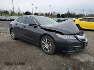 2017 Acura TLX with VIN 19UUB1F34HA007169, listed as a Copart auction lot 85472194 with 0 mi miles and Salvage Title. Bid and sale history available at carsss.com. Image 4.