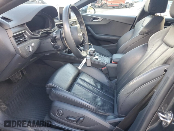 2018 Audi A5 Sportback Prestige z VIN WAUFNCF56JA079425, wystawiony jako Copart lot #71785074 z przebiegiem 38 759 mil mil oraz Szkoda całkowita • Salvage title. Historia ofert i sprzedaży dostępna na DreamBid. Obrazek 7.
