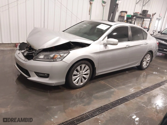 2015 Honda Accord Sedan EX-L with VIN 1HGCR2F86FA008393, listed as a IAAI auction lot 41877301 with 148,383 mi miles. Bid and sale history available at carsss.com. Image 19.