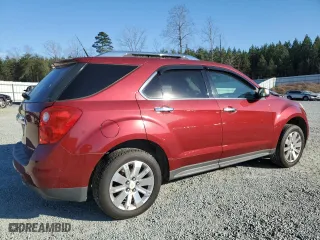 2011 Chevrolet Equinox LT w/2LT with VIN 2CNALPEC0B6318892, listed as a Copart auction lot 47163525 with 143,895 mi miles and Salvage Title. Bid and sale history available at carsss.com. Image 3.