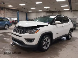 2021 Jeep Compass Limited with VIN 3C4NJCCB0MT576990, listed as a IAAI auction lot 41710809 with 77,903 mi miles. Bid and sale history available at carsss.com. Image 18.