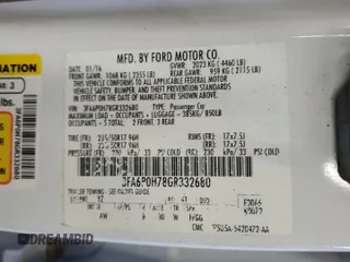 2016 Ford Fusion SE with VIN 3FA6P0H78GR332680, listed as a Copart auction lot 63182815 with 123,464 mi miles and Clean title. Bid and sale history available at DreamBid. Image 12.