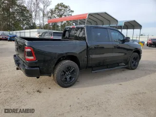 2020 Ram 1500 Big Horn with VIN 1C6RRFFG5LN268299, listed as a Copart auction lot 82467744 with 84,673 mi miles and Salvage Title. Bid and sale history available at carsss.com. Image 3.