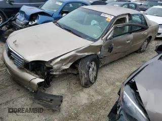 2005 Cadillac DeVille with VIN 1G6KD54Y65U167802, listed as a Copart auction lot 86577174 with 0 mi miles and Salvage Title. Bid and sale history available at carsss.com. Image 1.