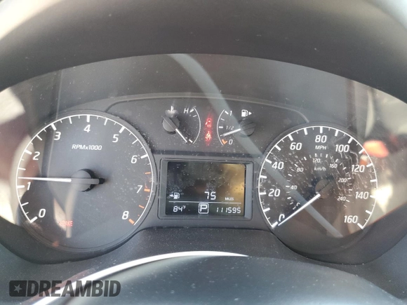 2016 Nissan Sentra SV with VIN 3N1AB7AP2GY210153, listed as a Copart auction lot 50200625 with 111,595 mi miles and Salvage Title. Bid and sale history available at DreamBid. Image 9.