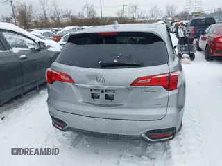 2017 Acura RDX w/Technology Pkg with VIN 5J8TB4H58HL031488, listed as a IAAI auction lot 41274882 with 124,066 mi miles. Bid and sale history available at carsss.com. Image 16.