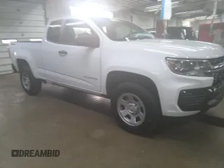 2022 Chevrolet Colorado 4WD Work Truck with VIN 1GCHTBEN3N1177251, listed as a IAAI auction lot 42149961 with 29,030 mi miles. Bid and sale history available at carsss.com. Image 1.