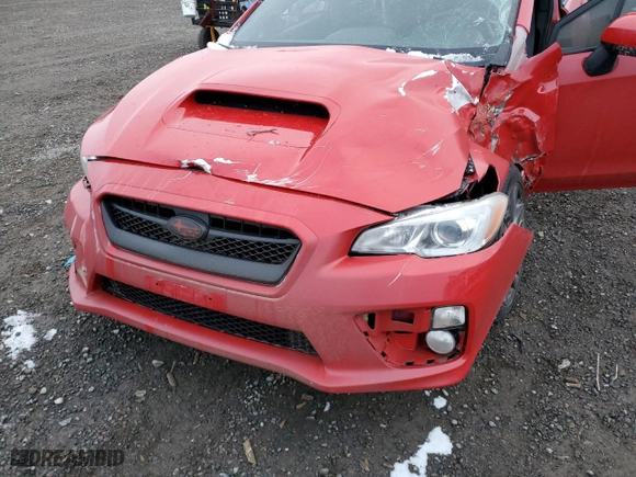 2017 Subaru WRX Premium with VIN JF1VA1E64H9837319, listed as a Copart auction lot 86431384 with 0 mi miles and Salvage Title. Bid and sale history available at carsss.com. Image 12.