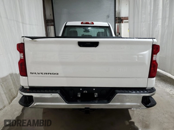 2024 Chevrolet Silverado 1500 Work Truck with VIN 3GCNAAED5RG363889, listed as a Copart auction lot 54068625 with 11,049 mi miles and Clean Title. Bid and sale history available at carsss.com. Image 6.