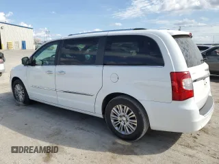 2015 Chrysler Town & Country Limited Platinum with VIN 2C4RC1GG2FR553464, listed as a Copart auction lot 50745385 with 107,105 mi miles and Salvage Title. Bid and sale history available at carsss.com. Image 2.