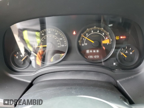 2017 Jeep Patriot Sport with VIN 1C4NJRBB1HD143808, listed as a Copart auction lot 58302235 with 136,123 mi miles and Salvage title. Bid and sale history available at DreamBid. Image 9.