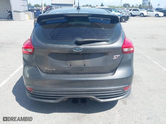 2015 Ford Focus ST with VIN 1FADP3L94FL241243, listed as a IAAI auction lot 41964511 with 97,259 mi miles. Bid and sale history available at carsss.com. Image 16.