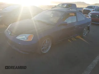 2003 Honda Civic EX with VIN 1HGEM21983L017166, listed as a IAAI auction lot 41360644 with 161,089 mi miles. Bid and sale history available at carsss.com. Image 2.