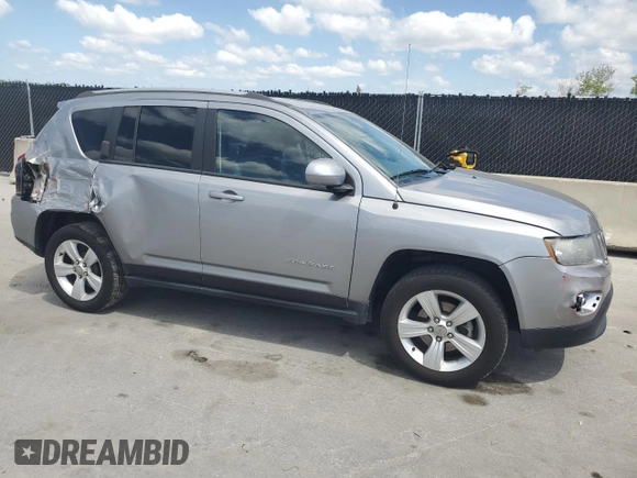 2016 Jeep Compass High Altitude Edition with VIN 1C4NJCEA3GD636436, listed as a Copart auction lot 53701105 with 80,451 mi miles and Salvage Title. Bid and sale history available at carsss.com. Image 4.
