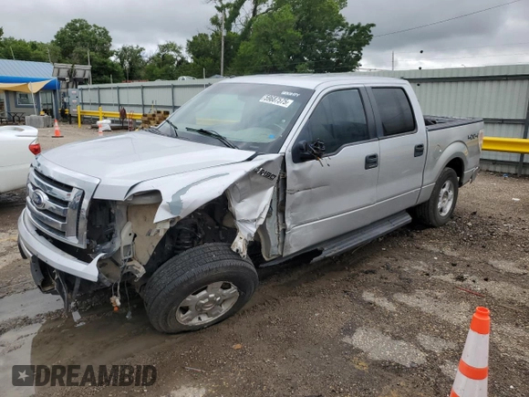 2010 Ford F-150 XL with VIN 1FTFW1EV2AKB47400, listed as a Copart auction lot 59687575 with 247,534 mi miles and Salvage title. Bid and sale history available at DreamBid. Image 1.