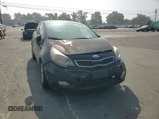 2013 Kia Rio EX with VIN KNADN4A31D6248521, listed as a Copart auction lot 60061645 with 123,281 mi miles and Salvage title. Bid and sale history available at DreamBid. Image 13.