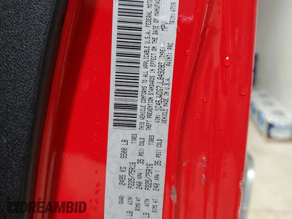 2018 Jeep Wrangler JK Unlimited Sport S with VIN 1C4BJWDG7JL849283, listed as a Copart auction lot 73108554 with 65,382 mi miles and Salvage Title. Bid and sale history available at carsss.com. Image 13.