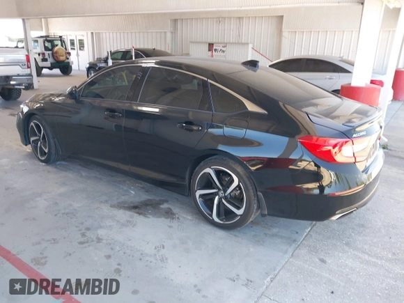 2020 Honda Accord Sport with VIN 1HGCV1F36LA007072, listed as a IAAI auction lot 42051845 with 102,869 mi miles and . Bid and sale history available at DreamBid. Image 3.