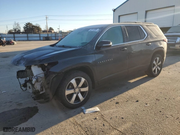 2020 Chevrolet Traverse LT Leather with VIN 1GNEVHKW8LJ114258, listed as a Copart auction lot 42013355 with 95,676 mi miles and Salvage Title. Bid and sale history available at carsss.com. Image 1.