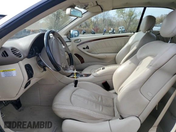 2008 Mercedes-Benz CLK 350 with VIN WDBTK56F08T094129, listed as a Copart auction lot 78360414 with 59,787 mi miles and Salvage Title. Bid and sale history available at DreamBid. Image 7.