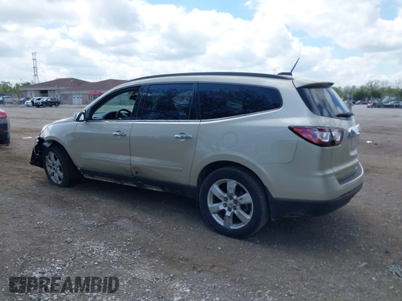 2016 Chevrolet Traverse LT z VIN 1GNKVGKD3GJ195932, wystawiony jako IAAI lot #42243260 z przebiegiem 122 449 mil mil oraz . Historia ofert i sprzedaży dostępna na DreamBid. Obrazek 3.