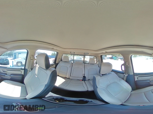 2019 Ram 1500 Limited with VIN 1C6SRFHTXKN615586, listed as a Copart auction lot 58162805 with 135,199 mi miles and Salvage title. Bid and sale history available at DreamBid. Image 14.