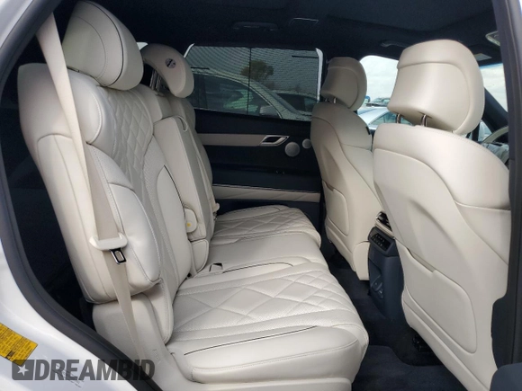2025 Genesis GV80 Prestige with VIN KMUHEESCXSU221431, listed as a Copart auction lot 78187984 with 3,788 mi miles and Salvage Title. Bid and sale history available at DreamBid. Image 11.