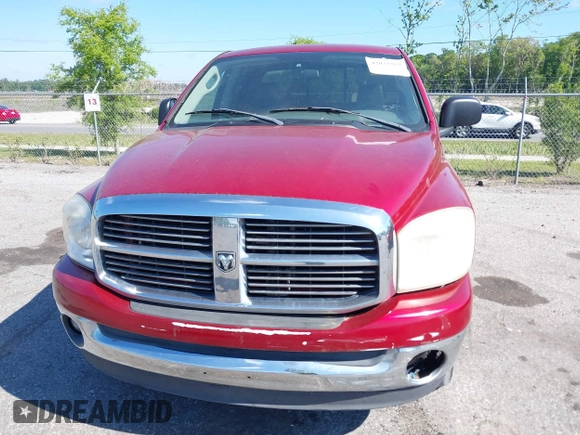 2008 Dodge Ram 1500 SLT with VIN 1D7HA18N48J130588, listed as a IAAI auction lot 42025562 with Not Provided miles. Bid and sale history available at carsss.com. Image 6.