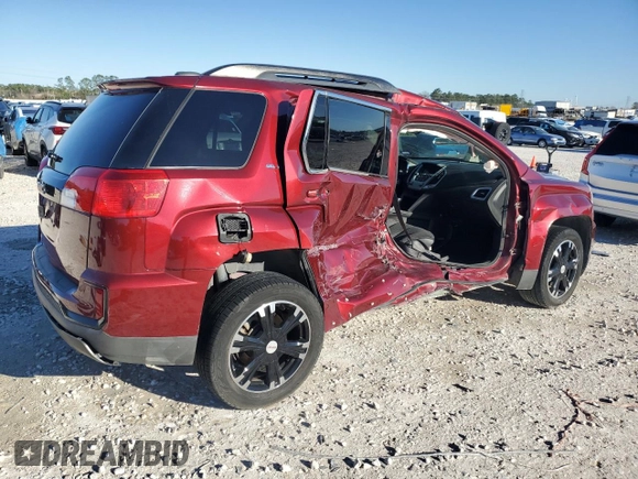 2017 GMC Terrain SLE with VIN 2GKALNEK4H6139610, listed as a Copart auction lot 47747585 with 58,640 mi miles and Salvage Title. Bid and sale history available at carsss.com. Image 3.