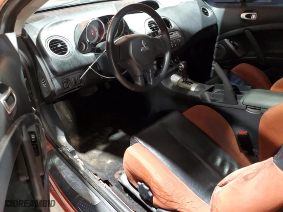 2008 Mitsubishi Eclipse GS with VIN 4A3AK64F08E024181, listed as a Copart auction lot 43581255 with 126,233 mi miles and Salvage Title. Bid and sale history available at carsss.com. Image 8.