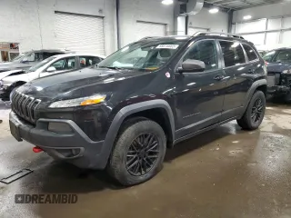 2014 Jeep Cherokee Trailhawk with VIN 1C4PJMBS5EW294212, listed as a Copart auction lot 88816885 with 151,779 mi miles and Salvage title. Bid and sale history available at DreamBid. Image 1.