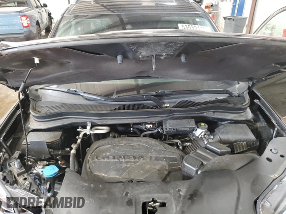2021 Honda Pilot Touring 8-Passenger with VIN 5FNYF6H96MB040050, listed as a Copart auction lot 53533115 with 38,006 mi miles and Salvage title. Bid and sale history available at DreamBid. Image 12.